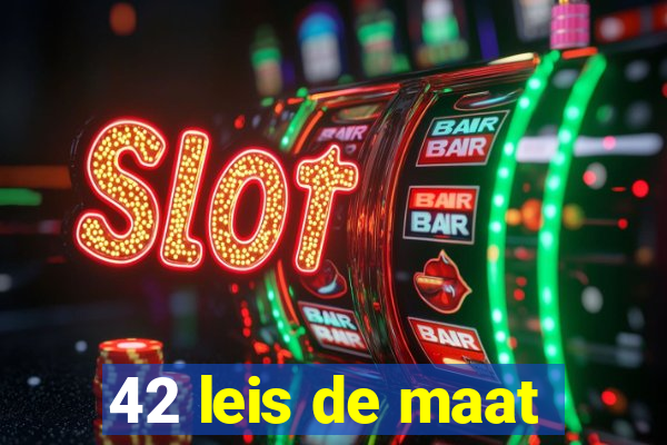 42 leis de maat